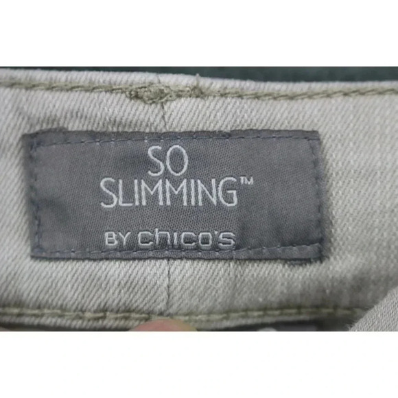 Chico's So Slimming Women's Straight Leg Pants-Size 2-Stretchy - Picture 6 of 11